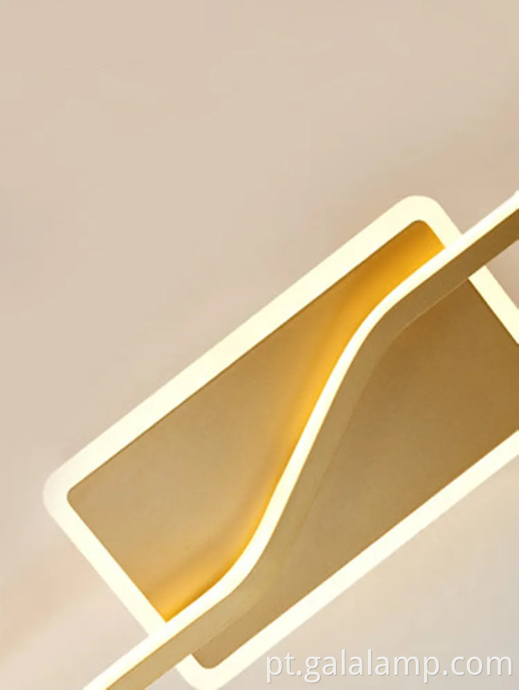 Luz de parede nórdica elegante para quarto e corredor modernos